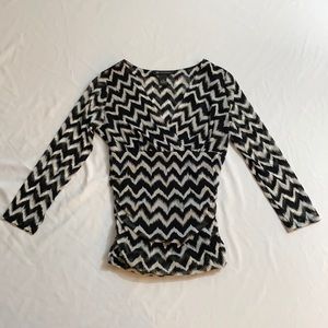 INC International Concepts  cries cross top. M-EUC